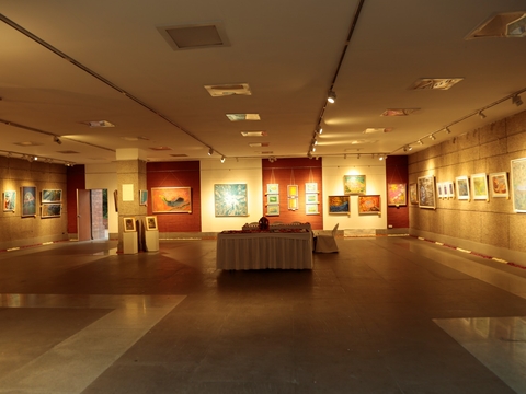 Open Palm Court, Solo Art Exhibition, India Habitat Centre, Nov 2018