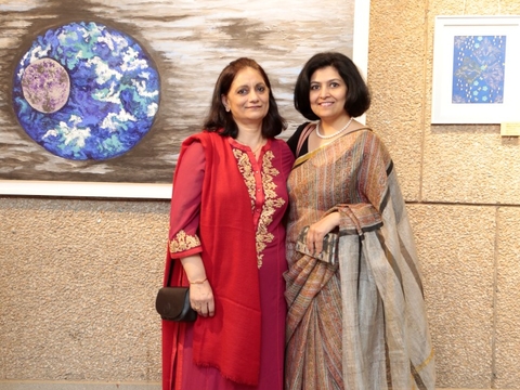 Open Palm Court, Solo Art Exhibition, India Habitat Centre, Nov 2018