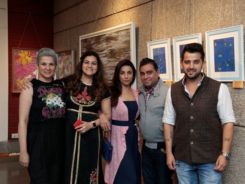 Open Palm Court, Solo Art Exhibition, India Habitat Centre, Nov 2018