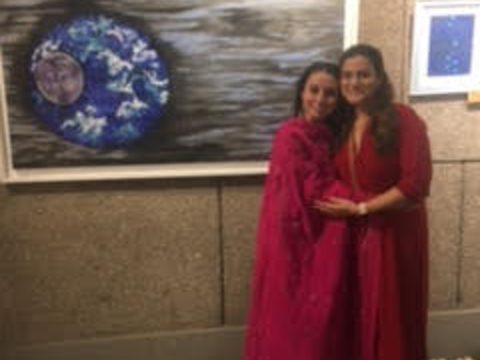 Open Palm Court, Solo Art Exhibition, India Habitat Centre, Nov 2018