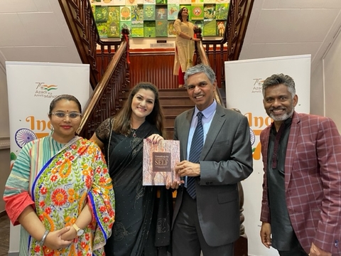 Award ceremony at Indian High Commission, Singapore, March 2023