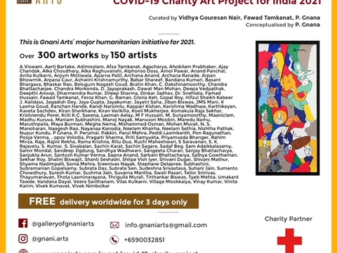 Global Charity Exhibition - Gnani Arts &amp; Singapore Red Cross, May 2021